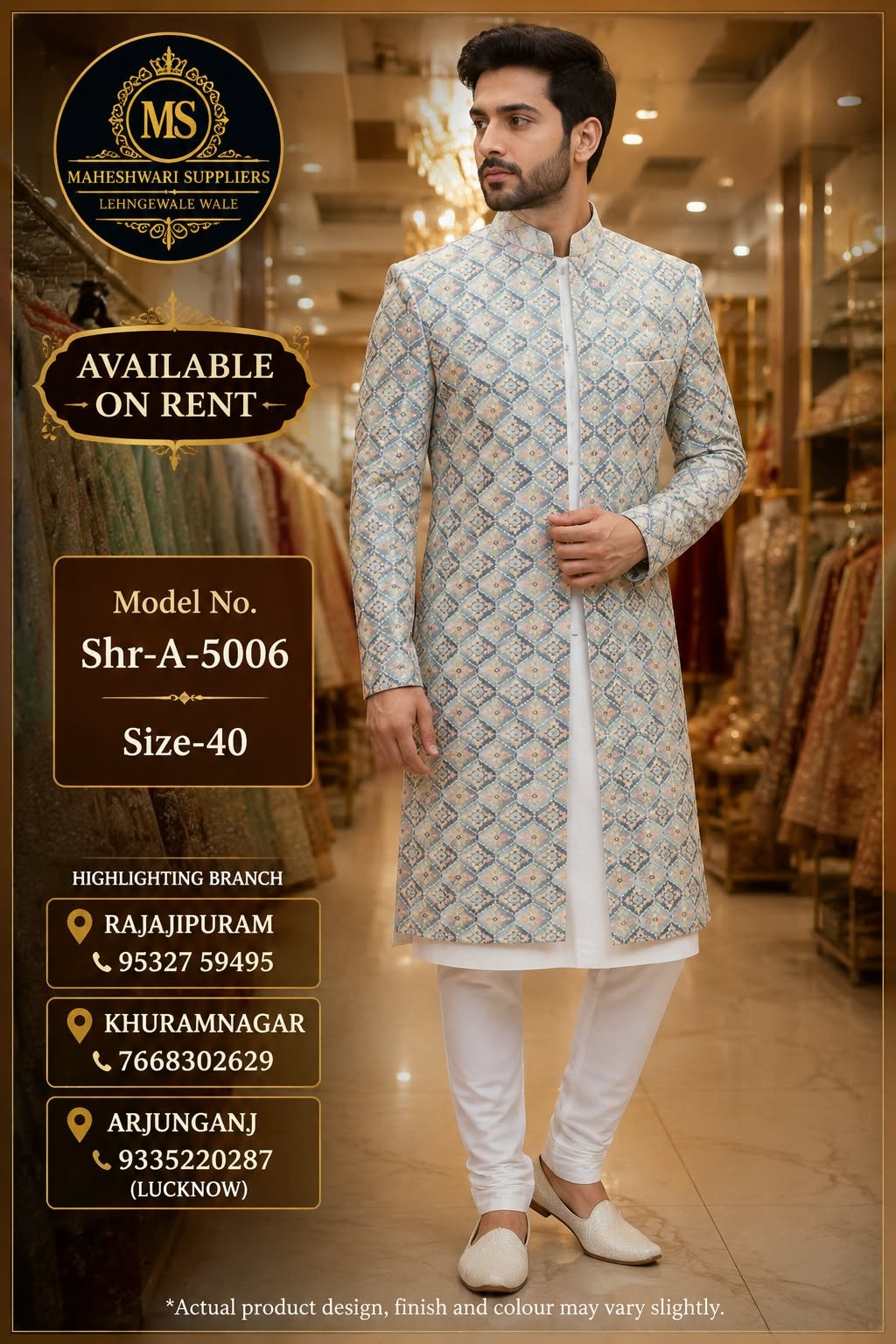 Indo-Western Sherwanis